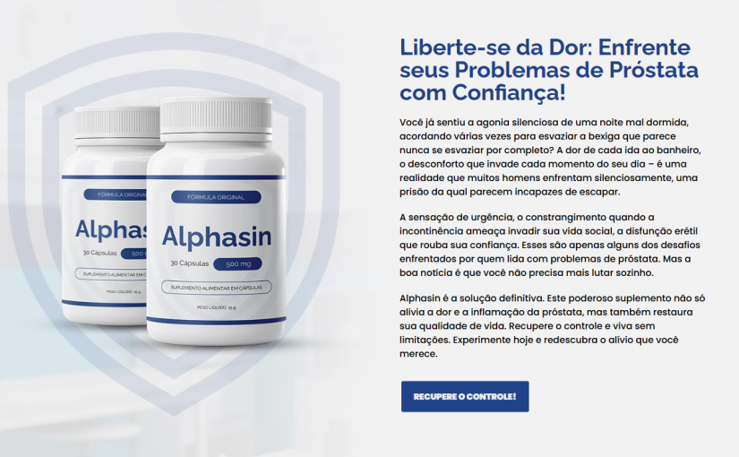 Alphasin Para Que Serve? Funciona Mesmo?